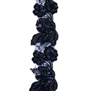 Beaded Trimmings BT140 - Navy