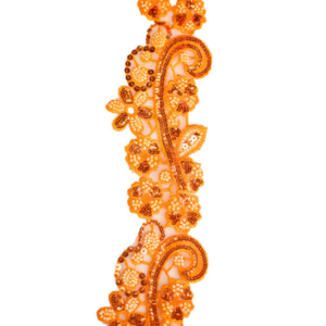 Beaded trimmings BT 137 - Orange