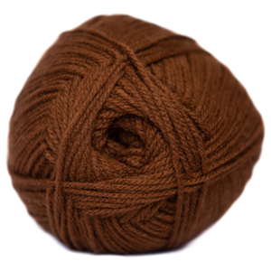 Charity Double Knit Wool 100g Ball Brown 741