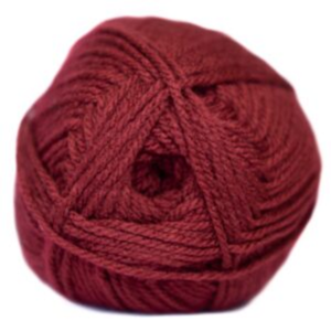 Charity Double Knit Wool 100g Ball Maroon 018