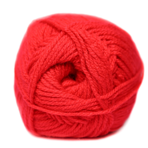 Charity Double Knit Wool 100g Ball Red 136
