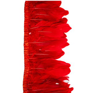 Feather Trimmings F19 - Red