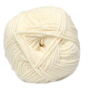 Pure Gold Double Knit Wool 100g ball Ivory 036